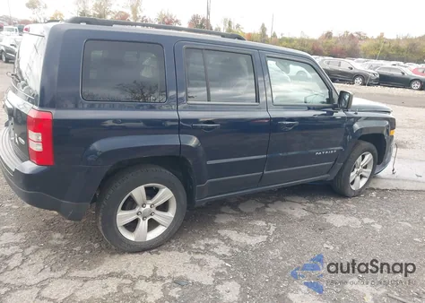2014 Jeep Patriot Latitude из США, поврежденный, VIN 1C4NJRFBXED563704